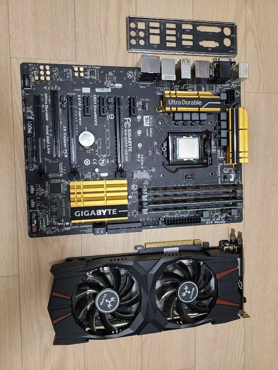 i7-4790K CPU + Z97X메인보드 + DDR3 32GB + GT | 브랜드 중고거래